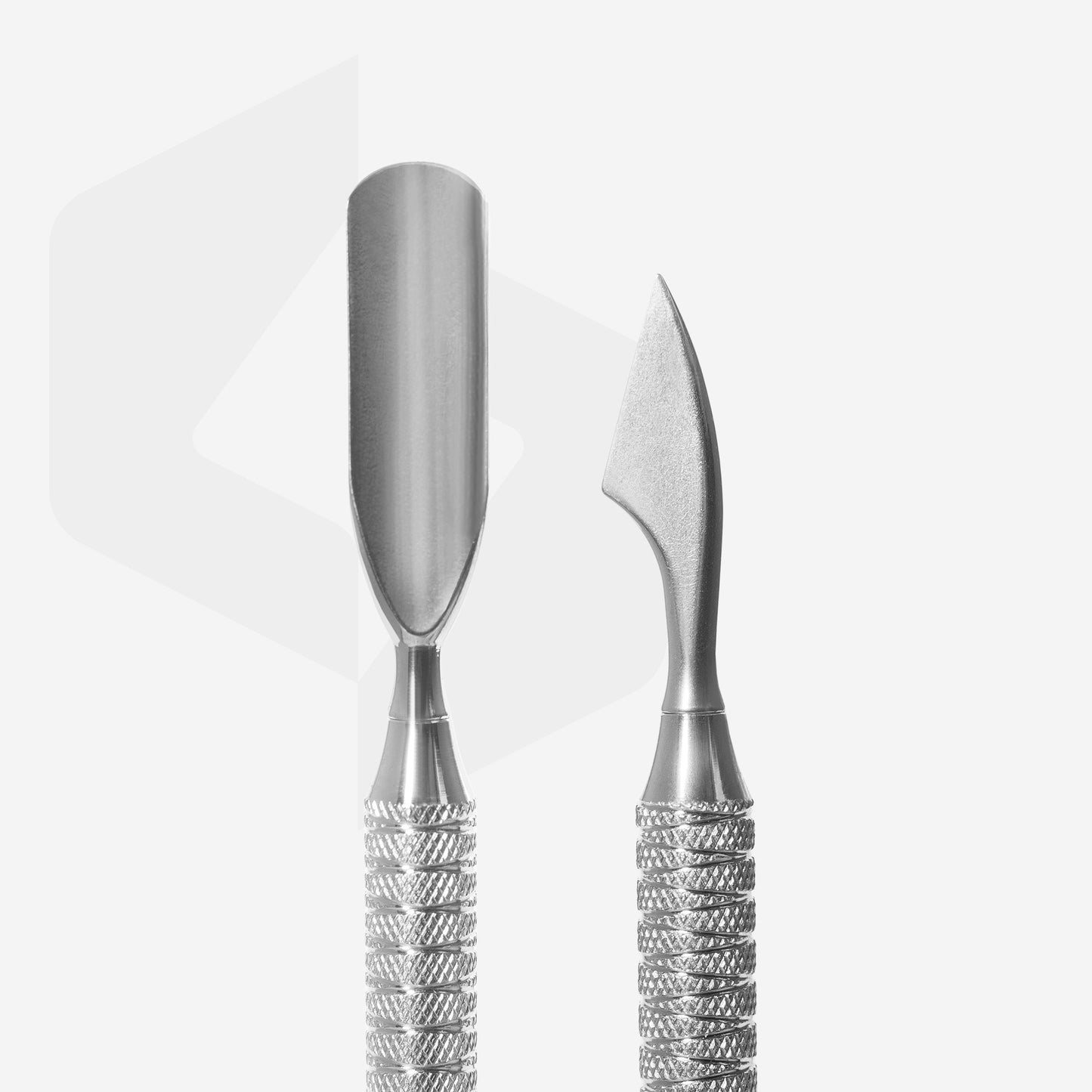Hollow manicure pusher EXPERT 100 TYPE 3 (rounded narrow pusher and cleaner)