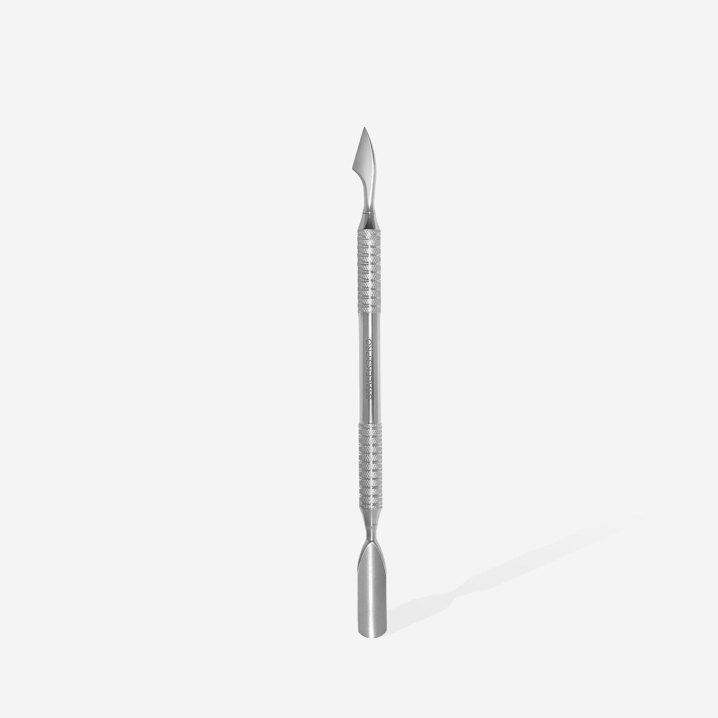 Hollow manicure pusher EXPERT 100 TYPE 3 (rounded narrow pusher and cleaner)