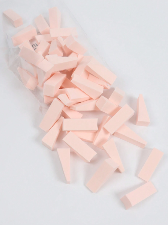 Microfoam wedges for chrome applications